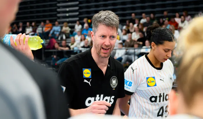 Markus Gaugisch beim Coachen