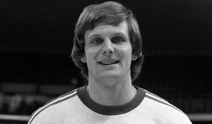 Peter Kleibrink im Trikot der Nationalmannschaft, 1976