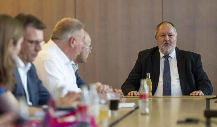 DHB-Präsident Andreas Michelmann. - Foto: Kenny Beele