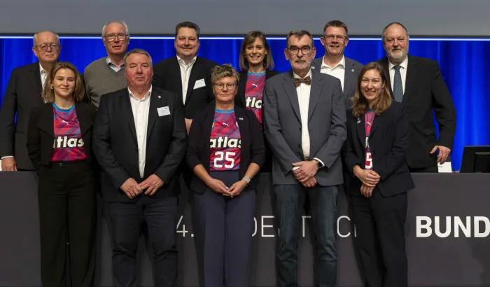 Das neue DHB-Präsidium. - Foto: Kenny Beele