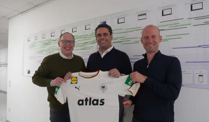 Mark Schober, Clemente Sierra und Dr. Klaus Berding (von links)