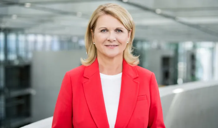 Die Parlamentarische Staatssekretärin bei der Bundesministerin für Wohnen, Stadtentwicklung und Bauwesen, Sabine Poschmann