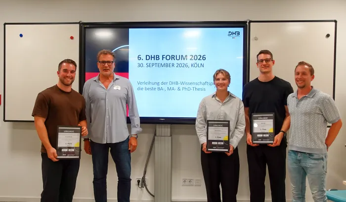 Verleihung der DHB-Wissenschaftspreise | Foto: DHB