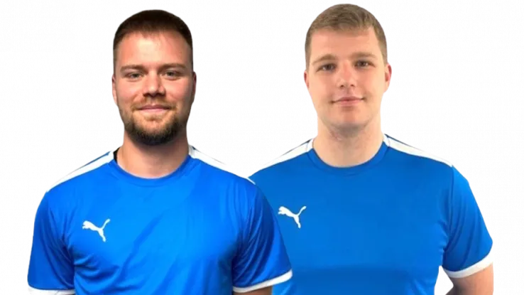 Das Schiedsrichter Duo Grünagel und Knoche