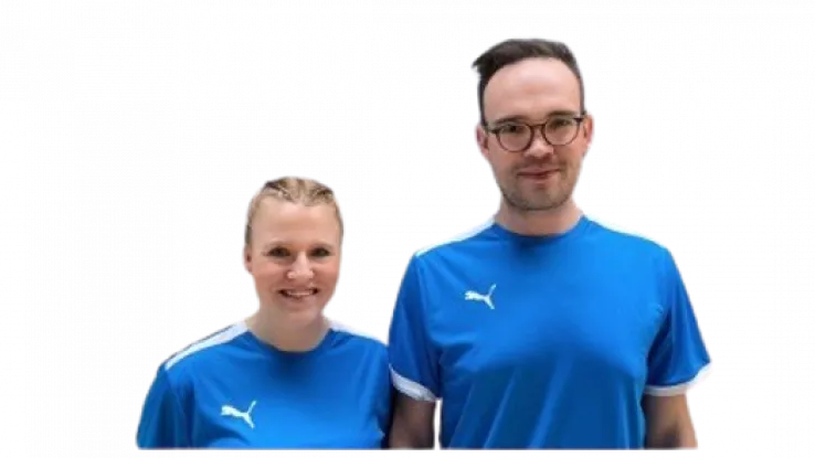 Das Schiedsrichter Duo Gehrckens und Rot