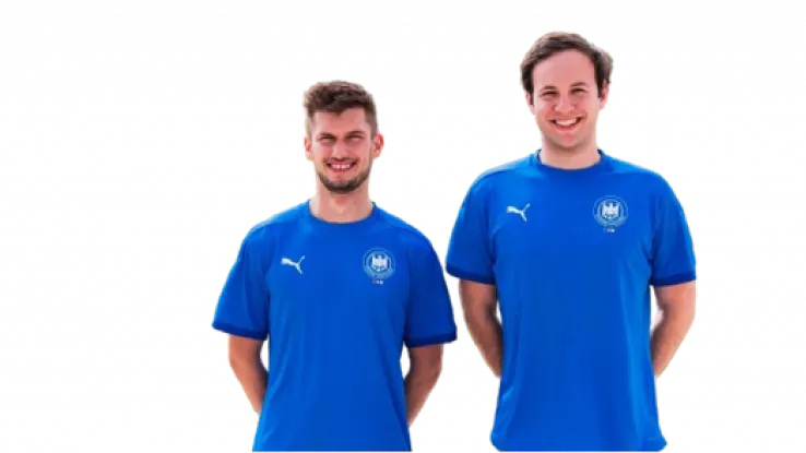 Das Schiedsrichter Duo D'Oria und Hlawatsch