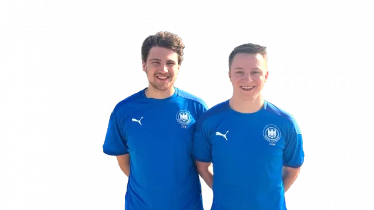 Das Schiedsrichter Duo Herzog und Horstmann