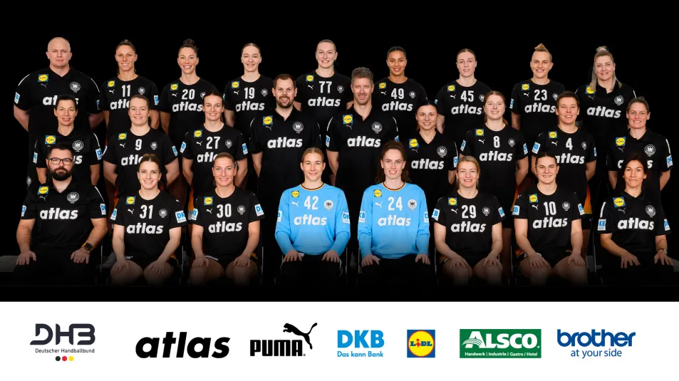 Mannschaftsbild der Frauen