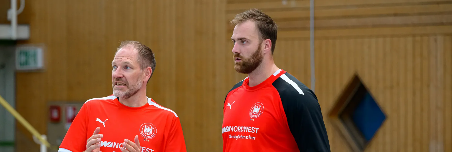 Andreas Wolff und Mattias Andersson