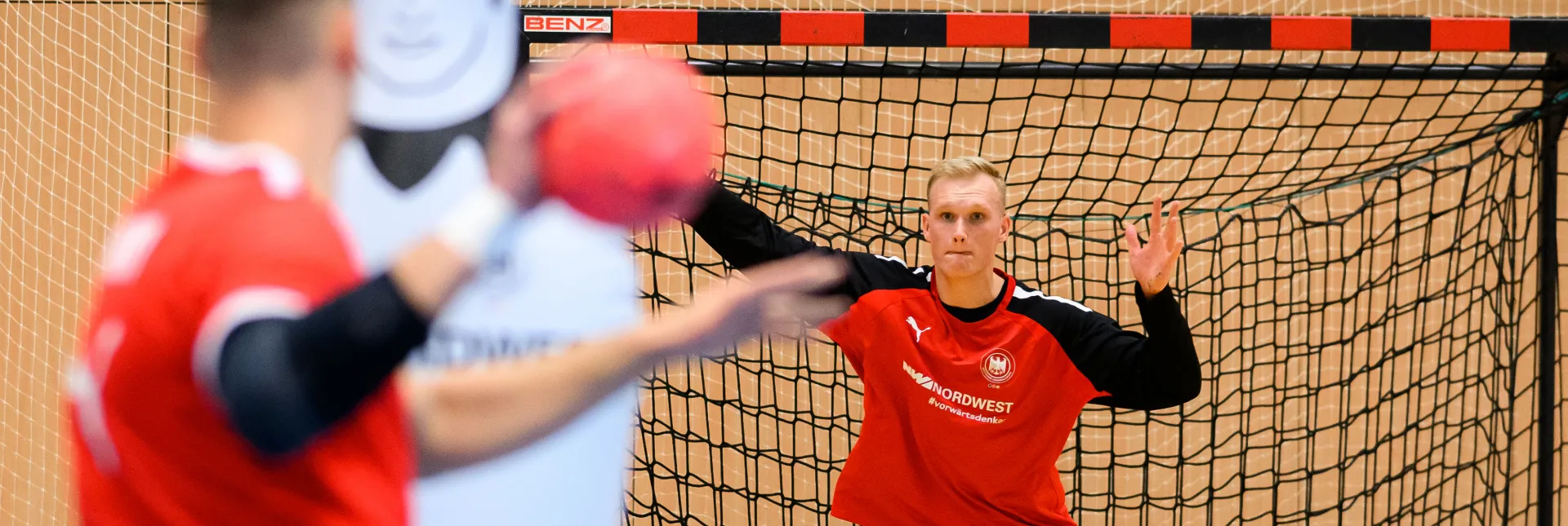 David Späth beim Training
