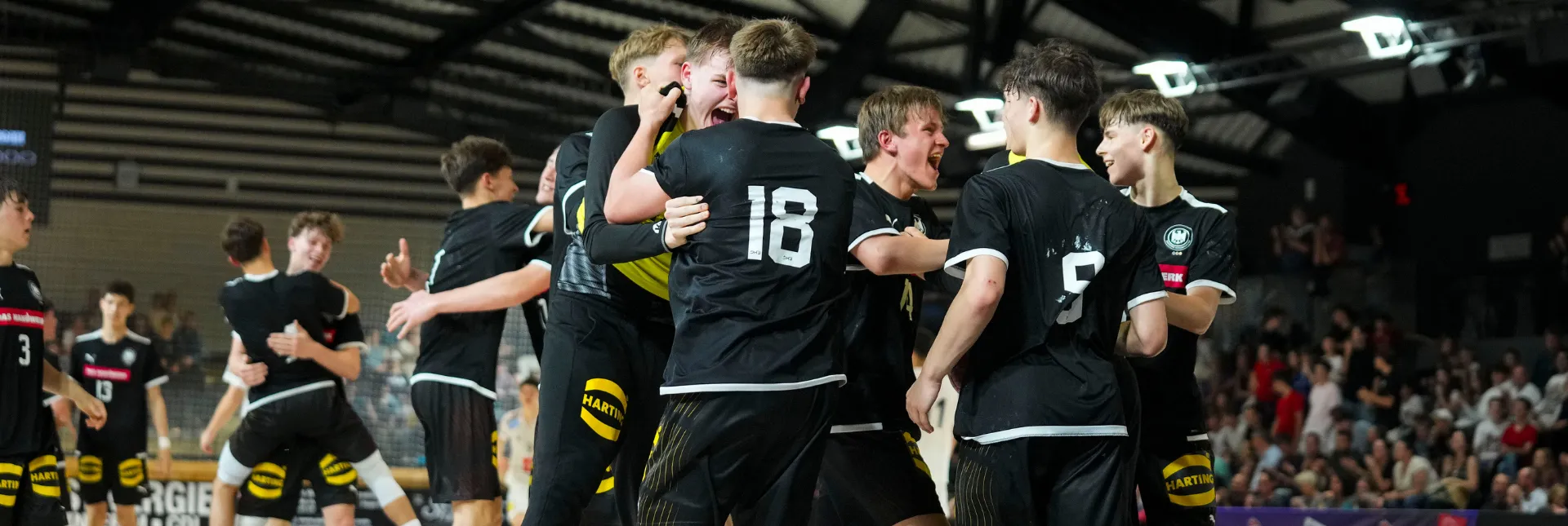 Nachwuchs freut sich über einen Sieg