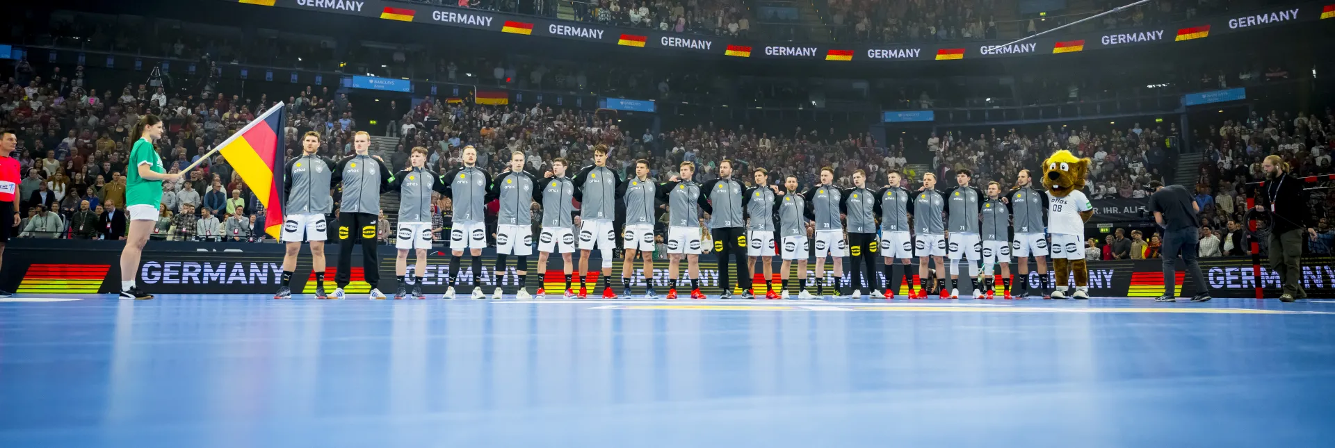 Die deutsche Männer-Nationalmannschaft. - Foto: Sascha Klahn