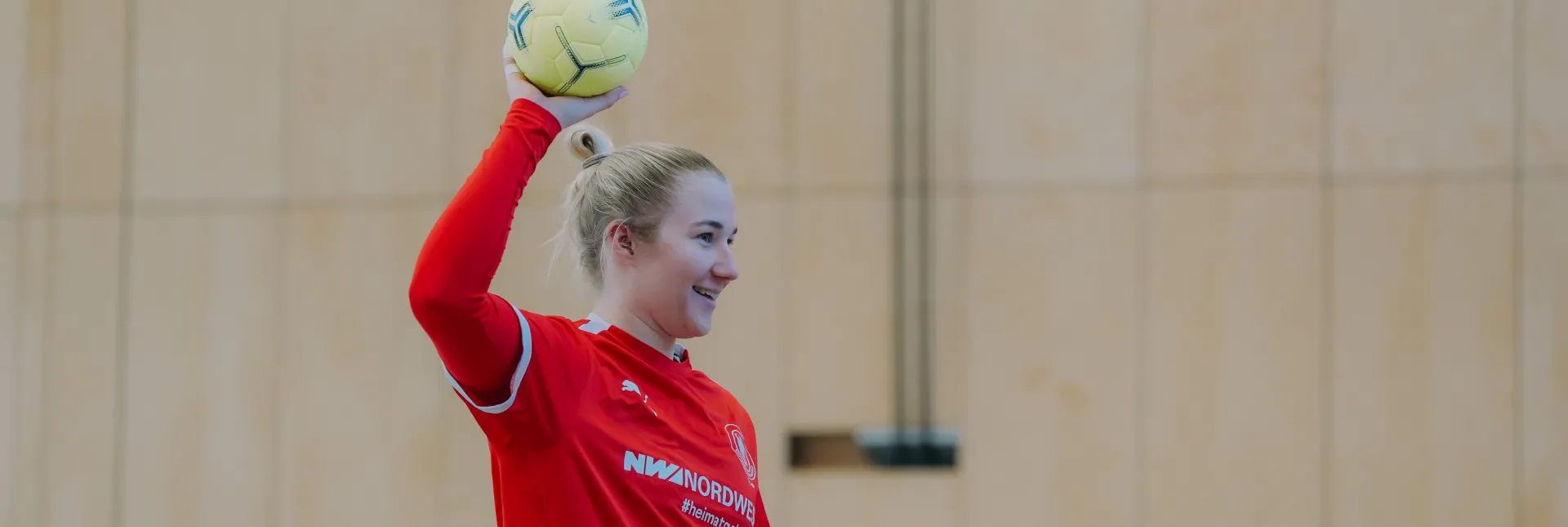 Nationaltorhüterin Katharina Filter. - Foto: Lars Neumann