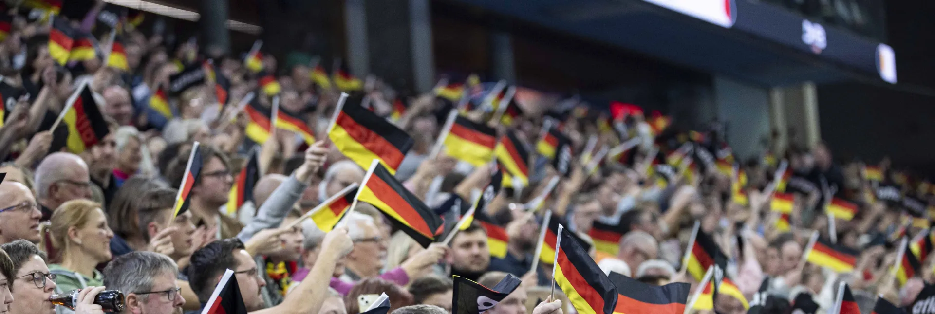 Support in Herning bei der EHF EURO 2026. - Foto: Kenny Beele
