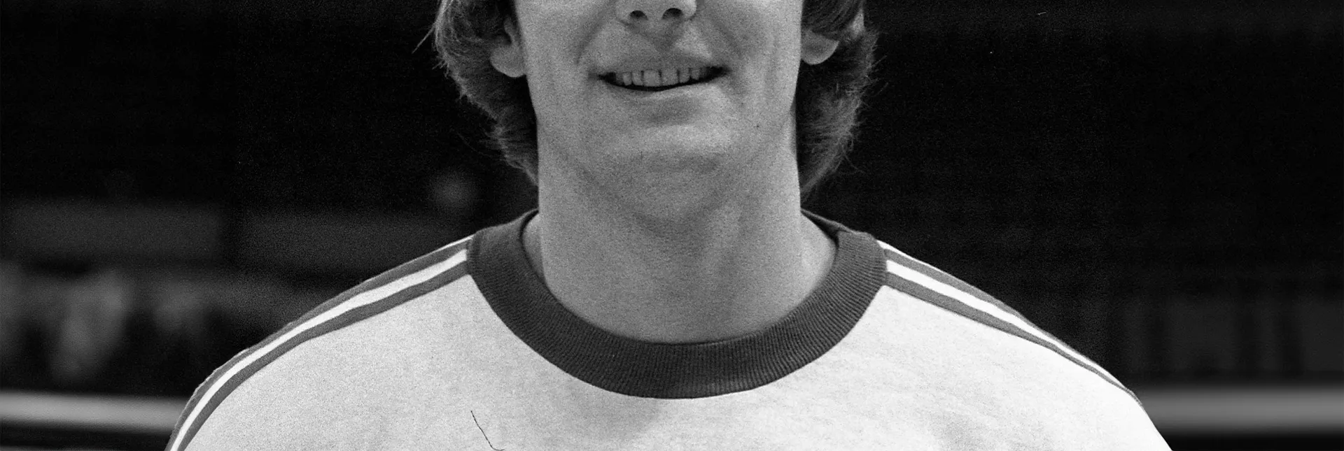 Peter Kleibrink im Trikot der Nationalmannschaft, 1976