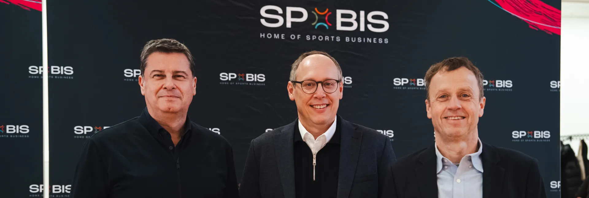 Christian Seifert (Dyn), Mark Schober (DHB) und Frank Bohmann (HBL) auf dem gemeinsamen Pressetermin bei der SOBIS