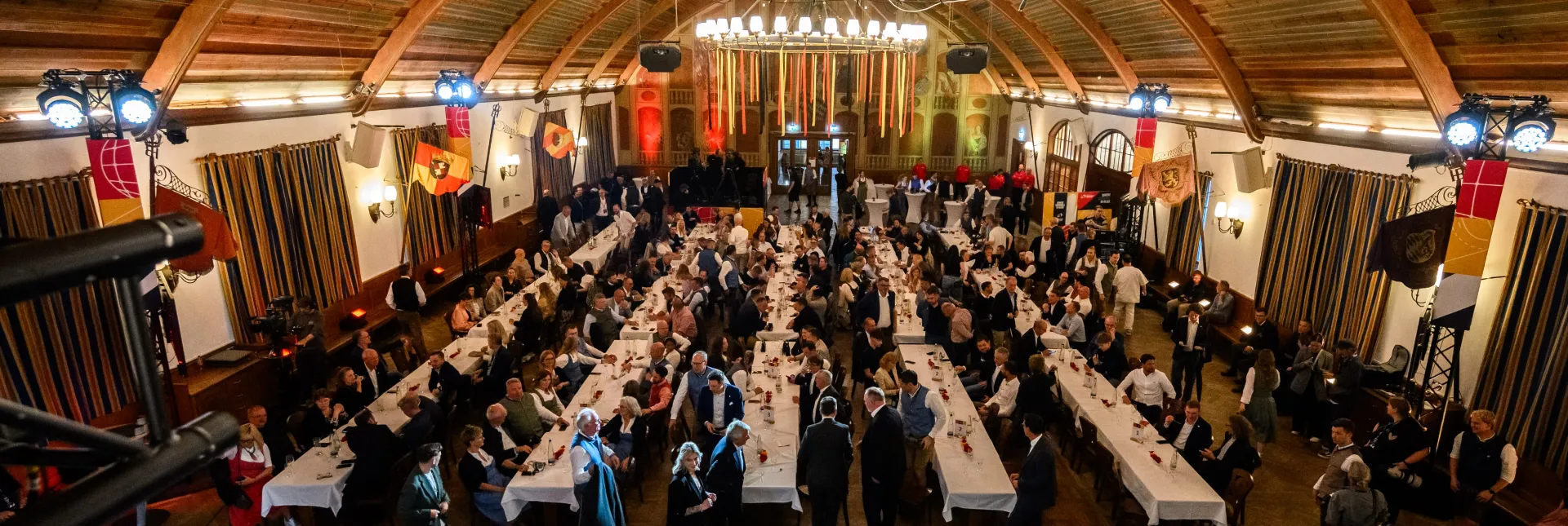Das Hofbräuhaus in München bei der Auslosung. - Foto: Marco Wolf