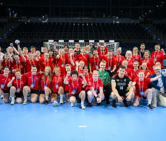 Volunteers bei der U21 WM im Sommer 2023