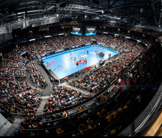 Die ZAG Arena in Hannover. - Foto. Marco Wolf