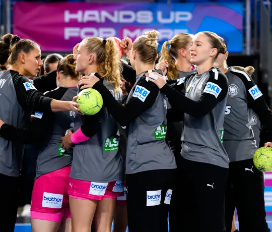 Die Frauen-Nationalmannschaft. - Foto: Marco Wolf