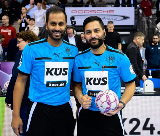 Ramesh und Suresh Thiyagarajah sind bei der WM dabei. - Foto: Imago Images/Marco Wolf
