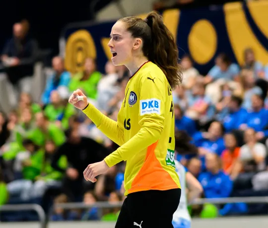 Nationaltorhüterin Sarah Wachter. - Foto: Marco Wolf