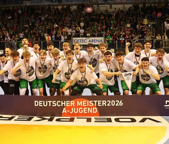 Deutscher A-Jugend-Meister SC Magdeburg. - Foto: René Weiss
