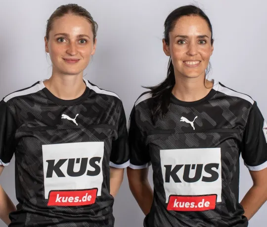 Neu im Elitekader: Sophia Janz und Rosana Sug. - Foto: Ronald Göttel