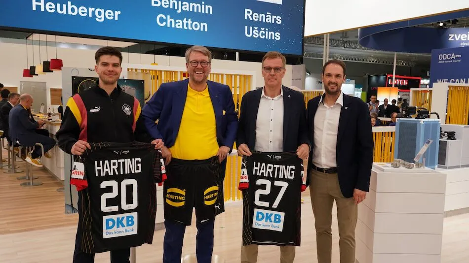 Die Harting Vertragsverlängerung wird verkündeet