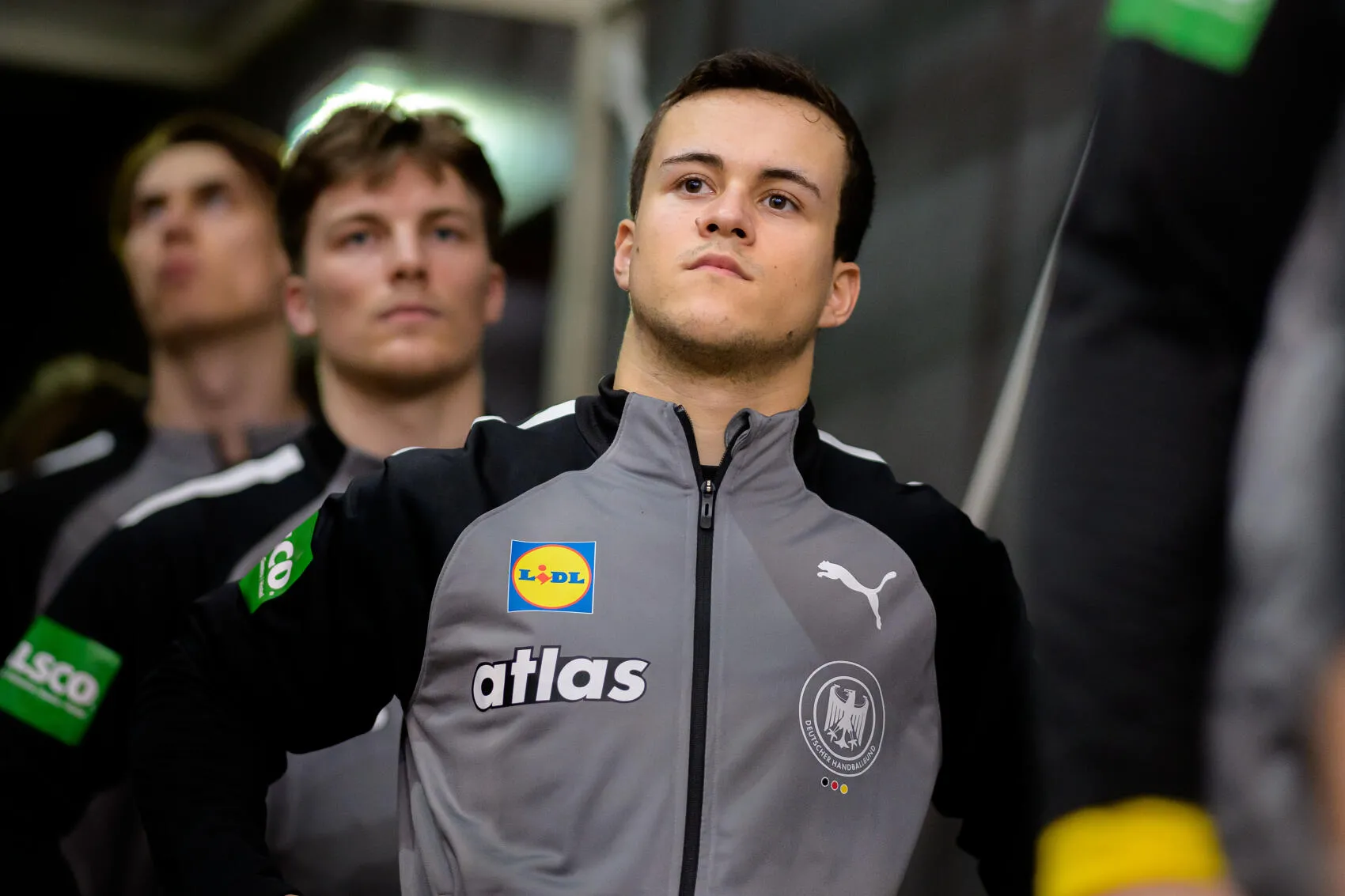 Tim Freihöfer vor dem Spiel