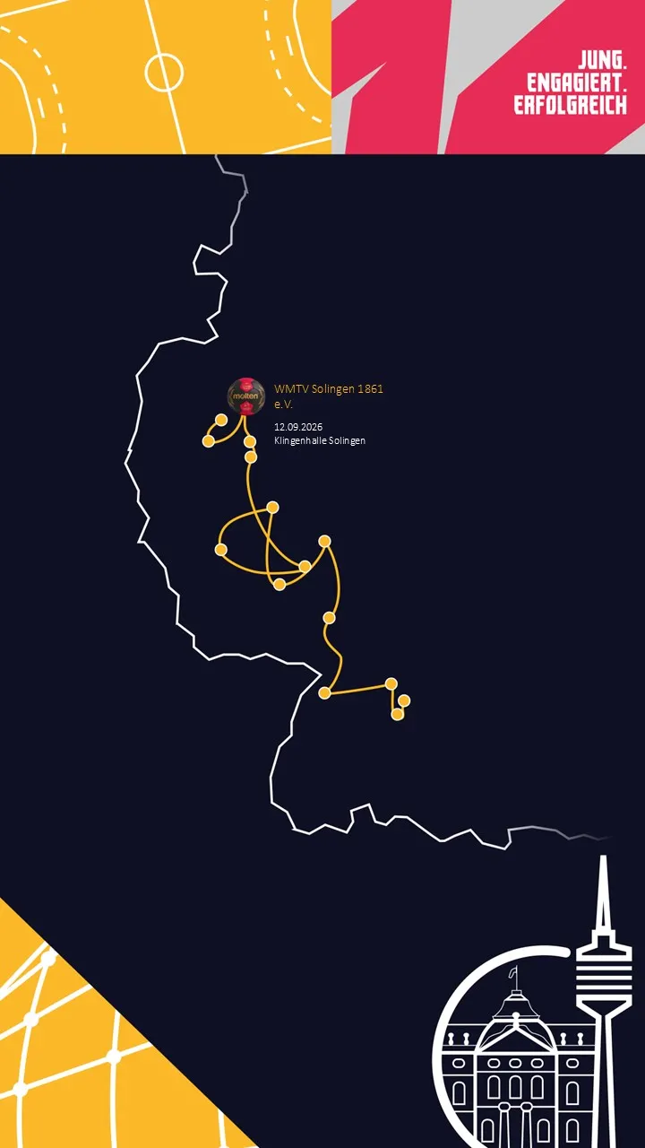 Route nach Stuttgart