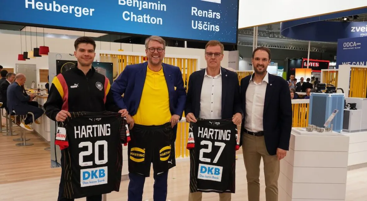 Die Harting Vertragsverlängerung wird verkündeet