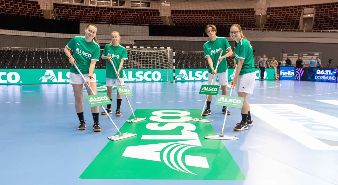 Die Wischer sind von Alsco ausgerüstet