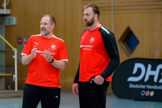 Andreas Wolff und Mattias Andersson