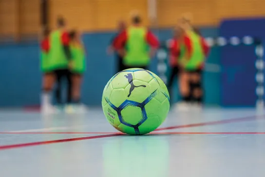 Spieler im Lehrgang