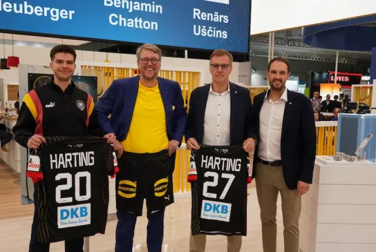 Die Harting Vertragsverlängerung wird verkündeet