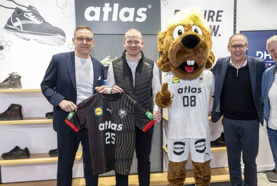 Neuer DHB-Hauptpartner Atlas