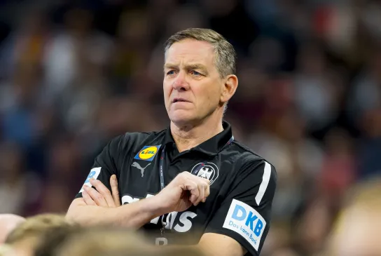 Bundestrainer Alfred Gislason. - Foto: Sascha Klahn