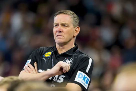 Bundestrainer Alfred Gislason. - Foto: Sascha Klahn