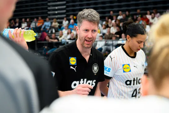 Markus Gaugisch beim Coachen