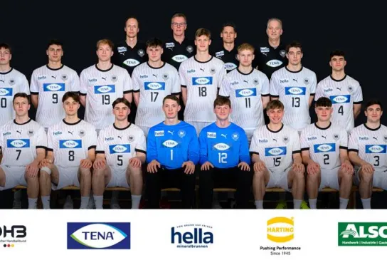 Das Mannschaftsfoto der U21m