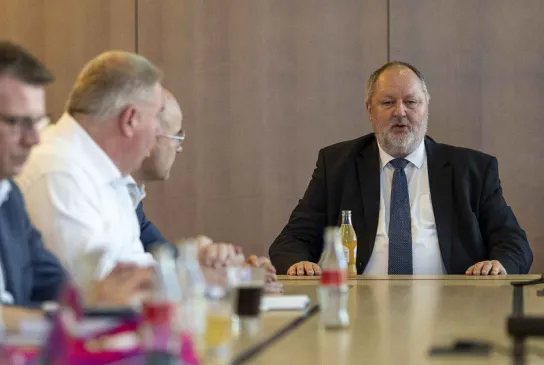 DHB-Präsident Andreas Michelmann. - Foto: Kenny Beele