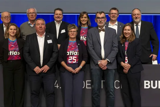 Das neue DHB-Präsidium. - Foto: Kenny Beele