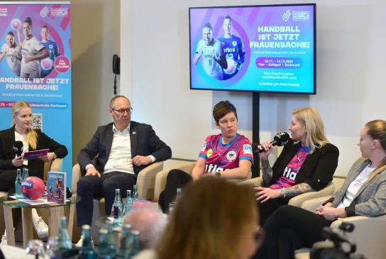 Talkrunde zur Kaderbekanntgabe 