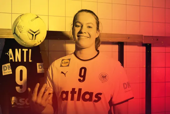 Lisa Antl in der Kabine