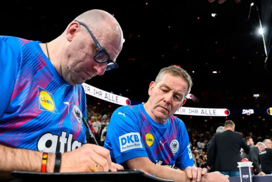 Erik Wudtke und Alfred Gislason. - Foto: Marco Wolf