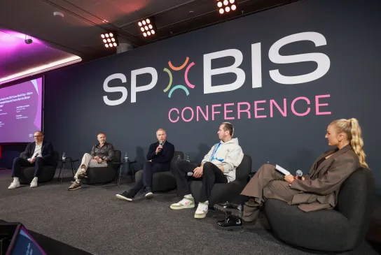 DHB-Vorstandsvorsitzender Mark Schober auf der SPOBIS