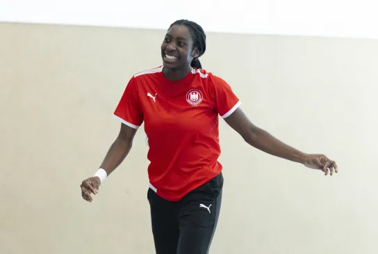 Farrelle Njinkeu. - Foto: Kenny Beele