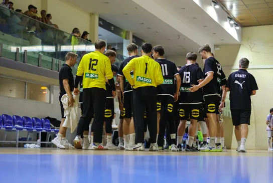 Die U18 männlich bei Länderspielen gegen Portugal