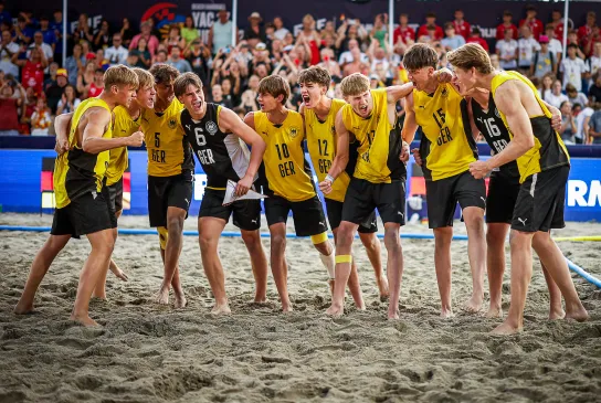Die Mannschaft vor dem Spiel.
